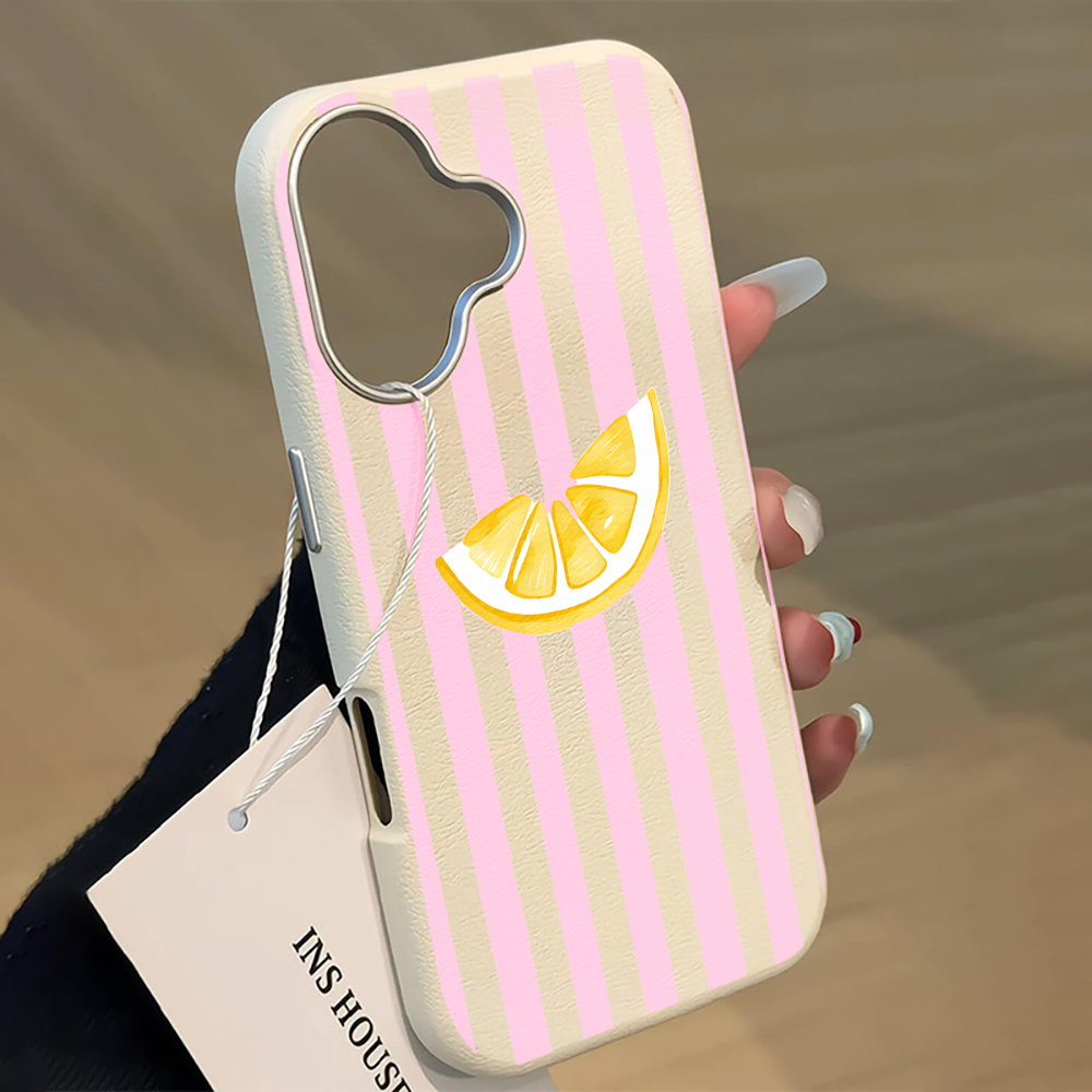 Phone Cases Xiaomi 14T - Чехол для телефона с лимонно-розовыми полосками