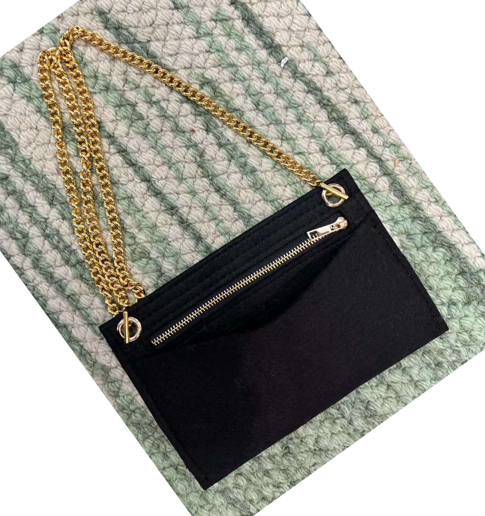 Monogram Custom Case - Пользовательский размер подходит для сумки с
