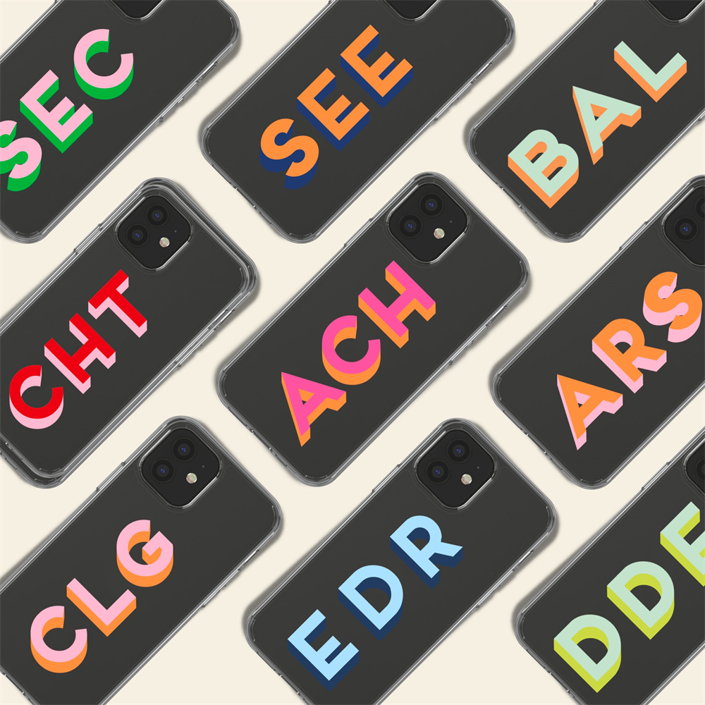 Monogram Custom Case - Чехол для iPhone 15 14 13