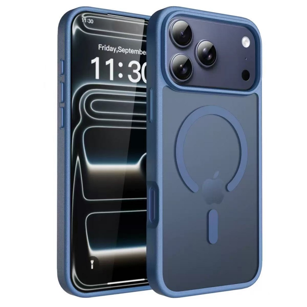 Phone Cases Magsafe - Матовый магнитный полупрозрачный чехол для беспроводной
