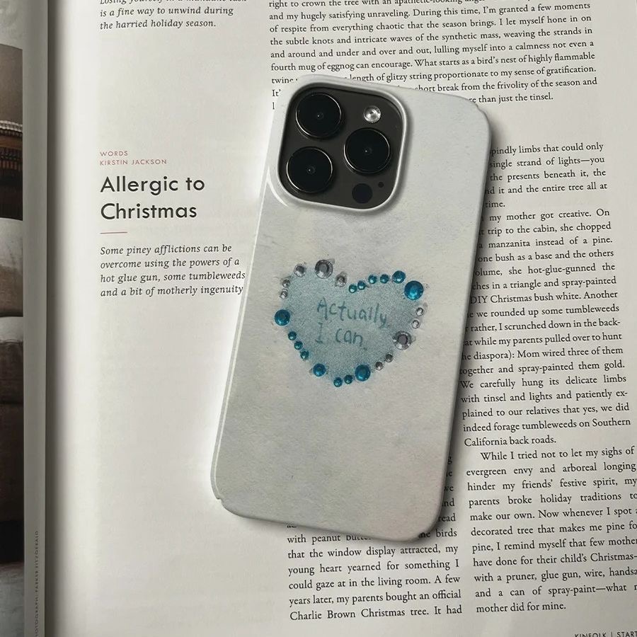 Phone Cases You Can Design - Чехол для телефона Sparkly Heart Design