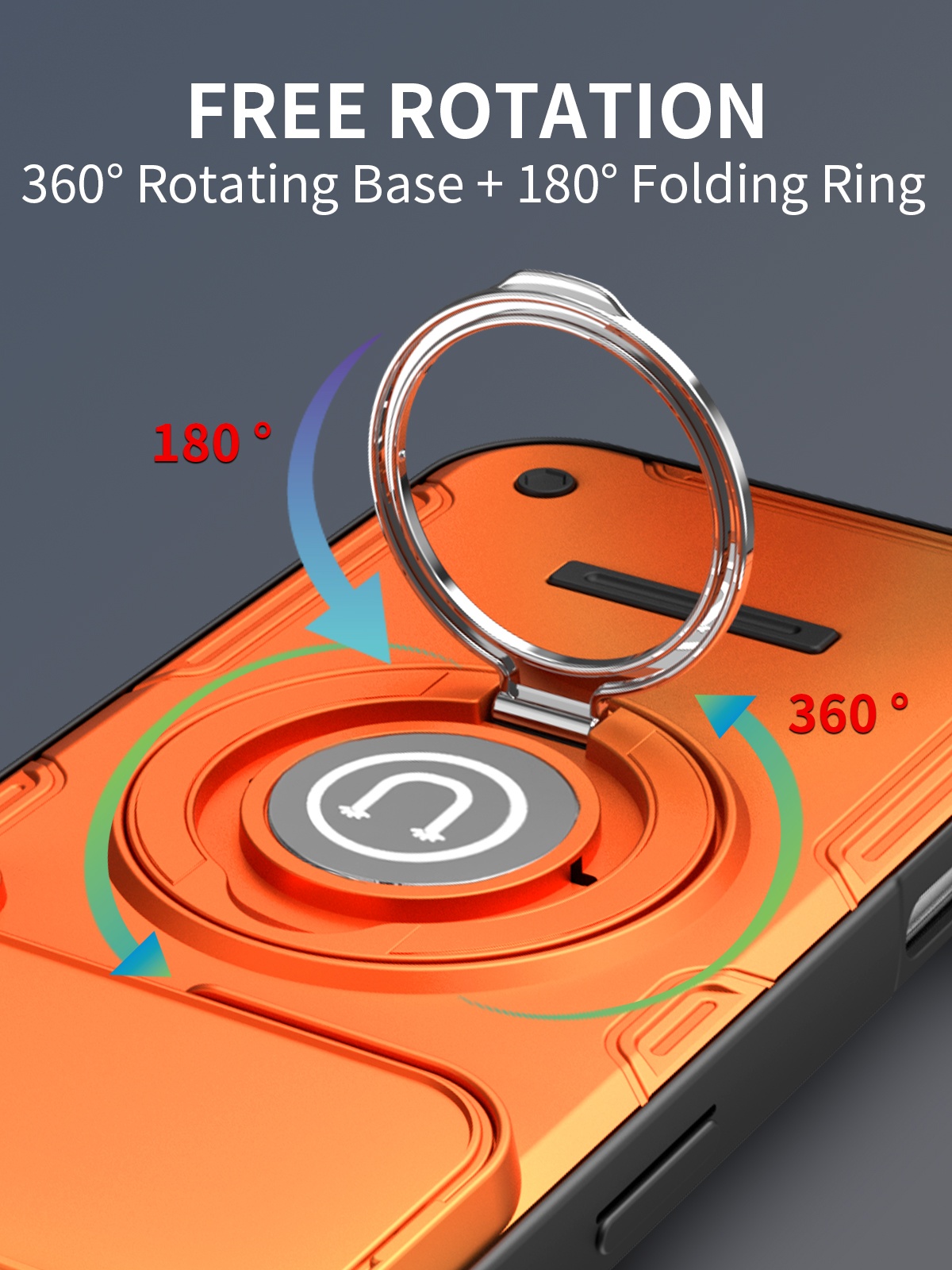Противоударный чехол с защитой – обзор и цена Ring Stand Case
