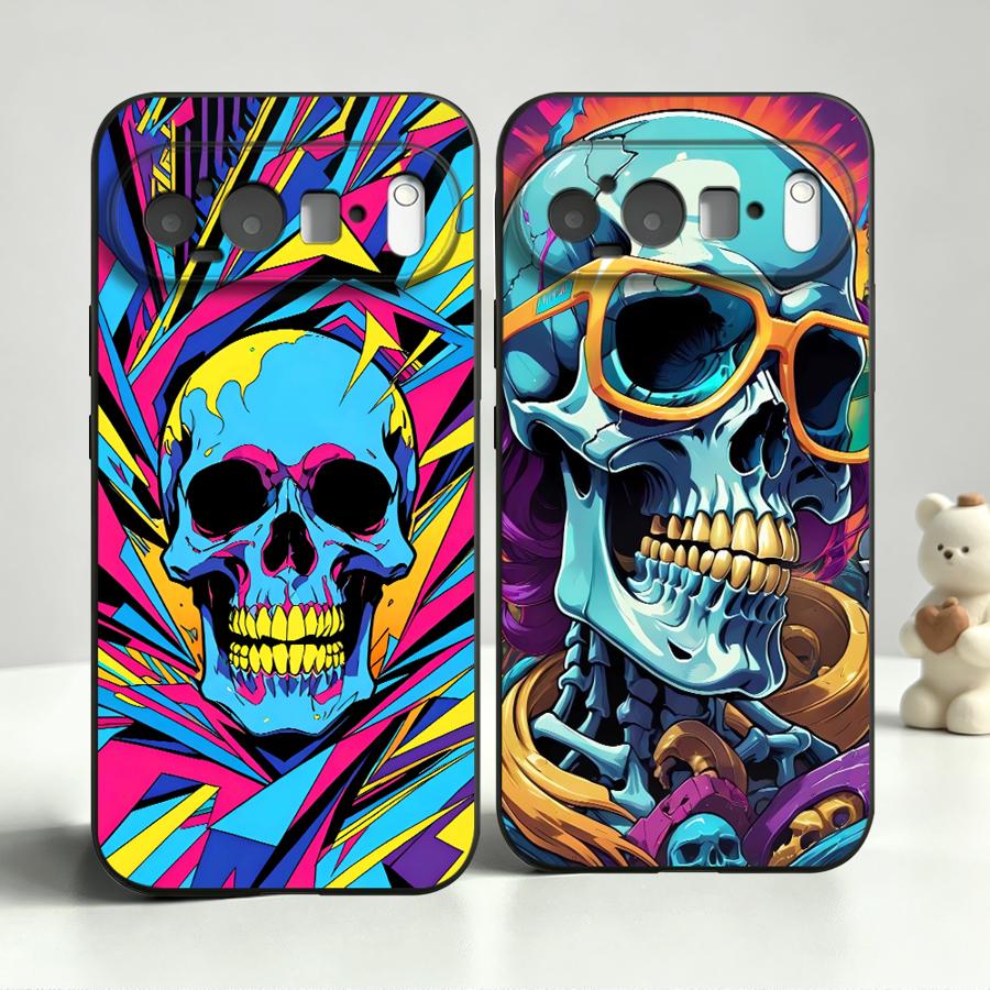Неоновый чехол с черепом в сти – обзор и цена Phone Cases Google Pixel 7