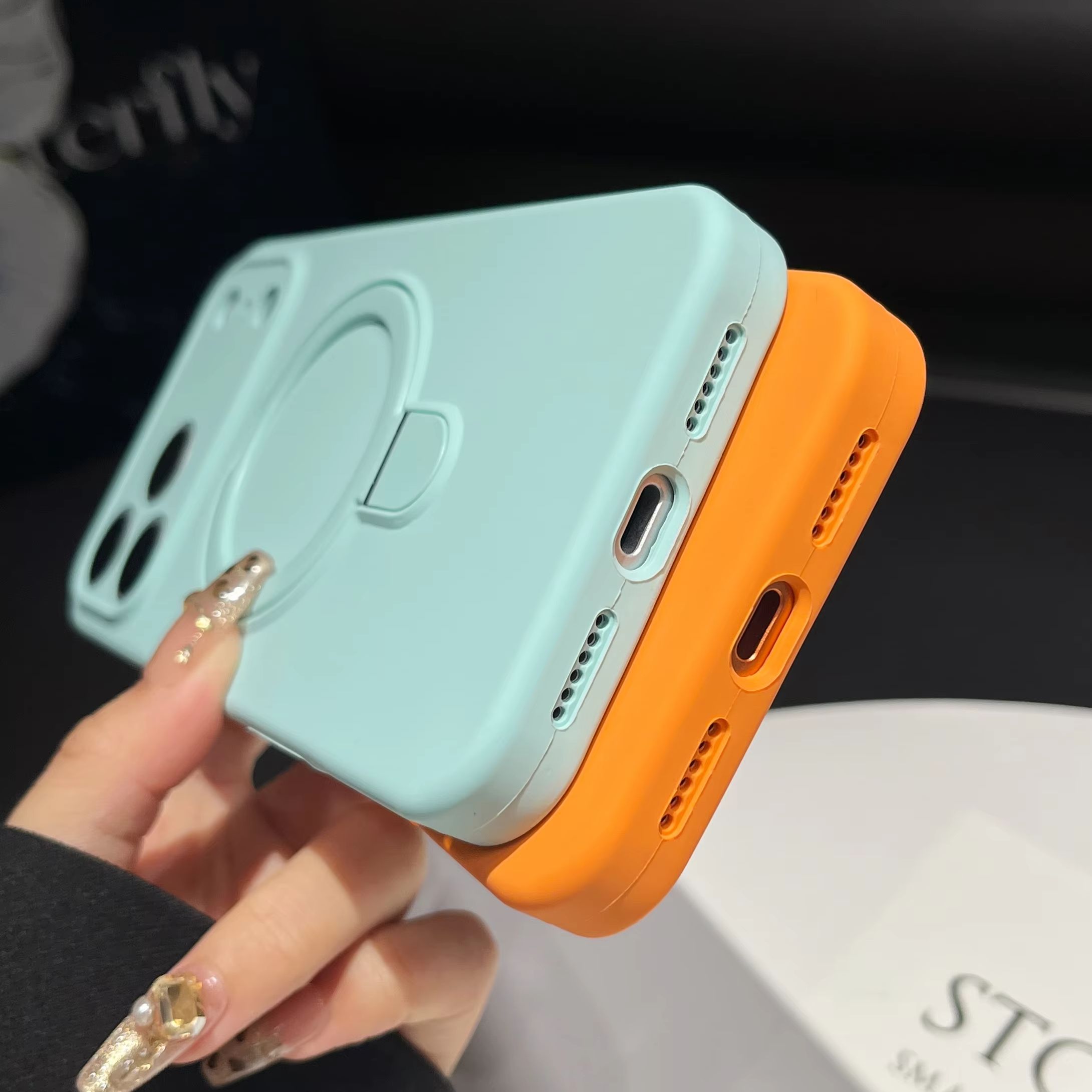 Роскошный оригинальный матовый – обзор и цена Ring Stand Case