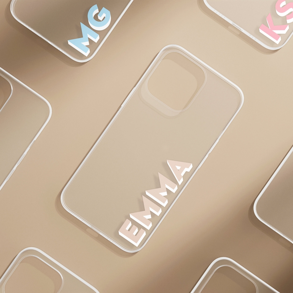 Мягкий прозрачный чехол для те – обзор и цена Monogram Custom Case