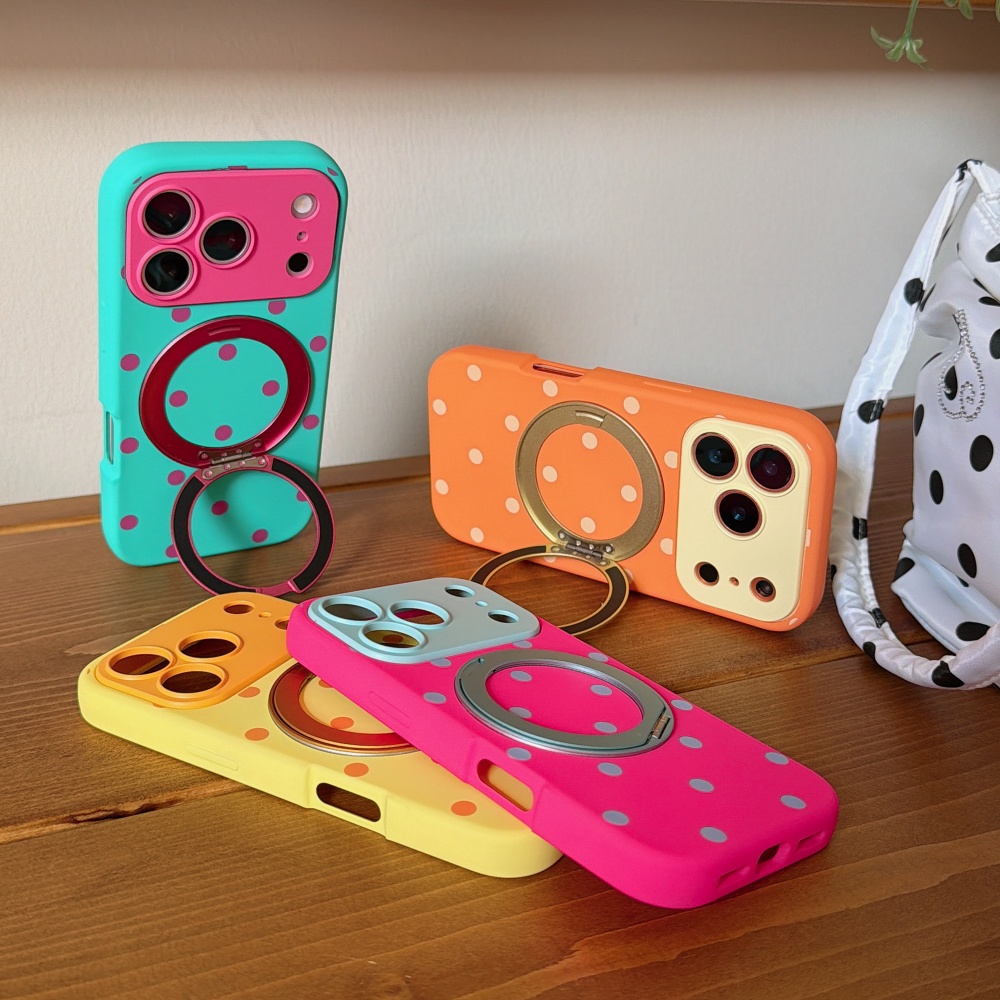 INS Polka Dot Magnetic 360 °   – обзор и цена Phone Cases Magsafe