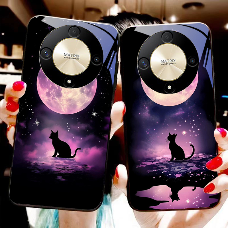 Кошка под луной для Honor Magi – обзор и цена Phone Cases Under 200