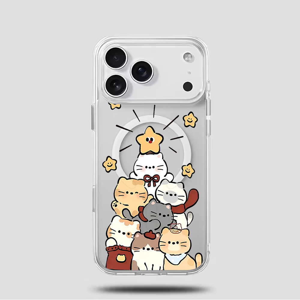 Прозрачный чехол для телефона  – обзор и цена Cute Cartoon Case
