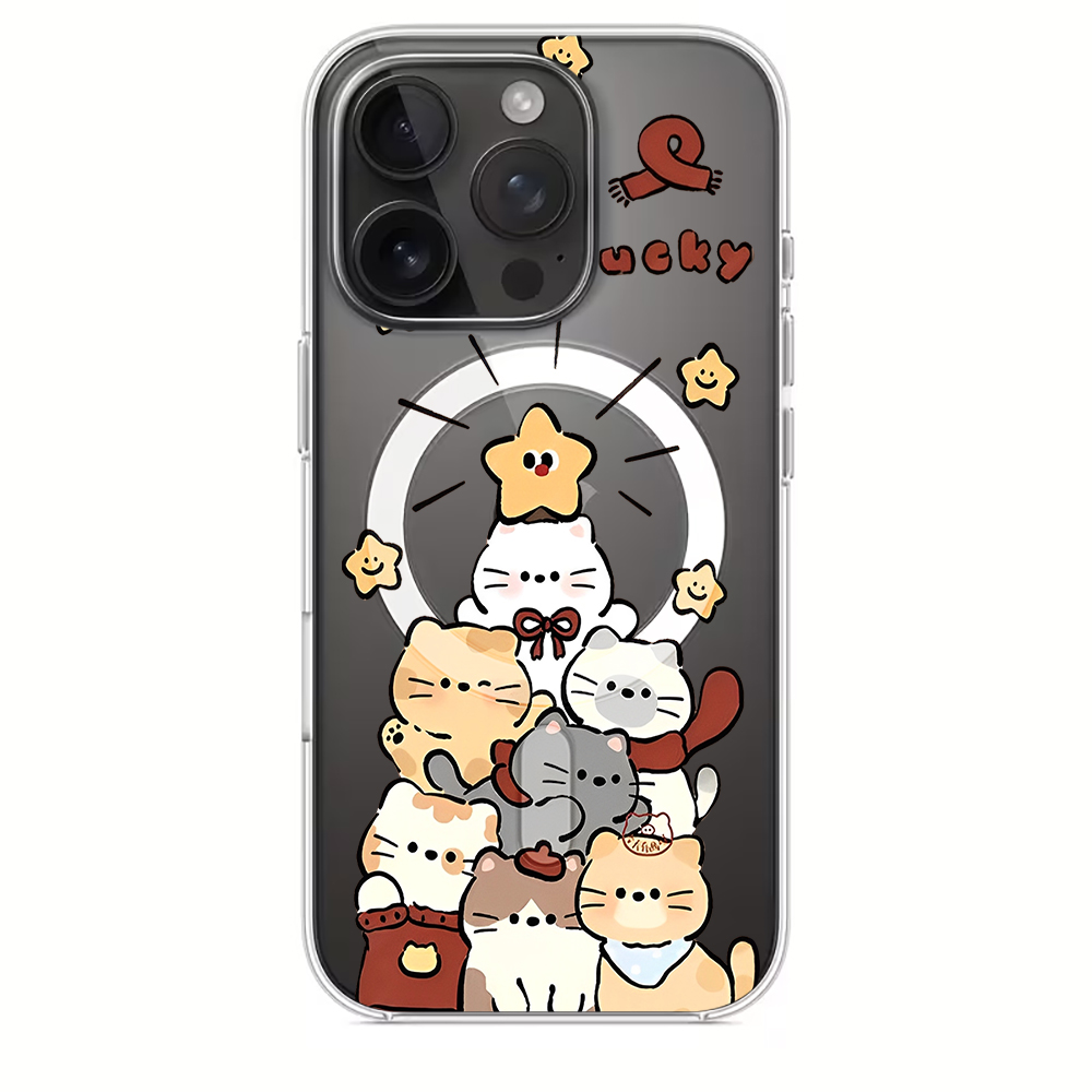Прозрачный чехол для телефона  – обзор и цена Cute Cartoon Case